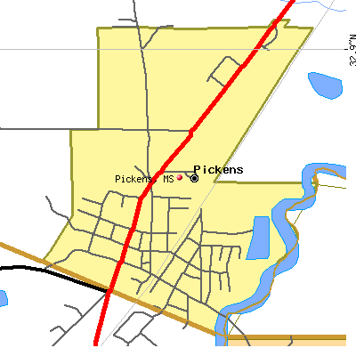 Pickens map