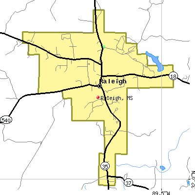 Raleigh map