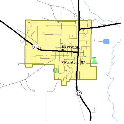 Richton map