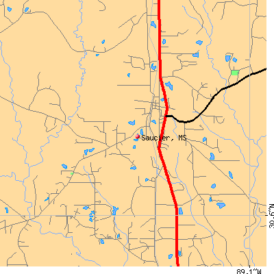 Saucier map