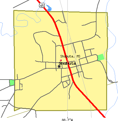 Shubuta map
