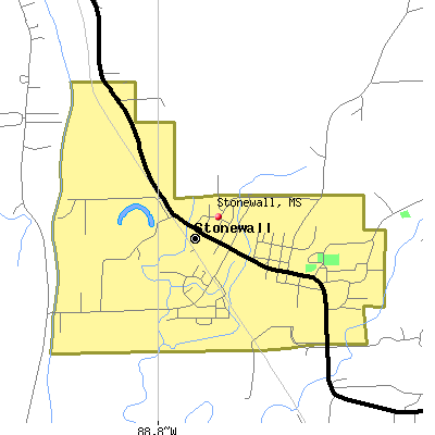 Stonewall map