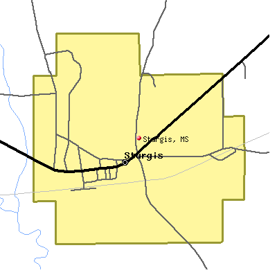 Sturgis map