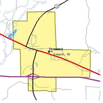 Tremont map