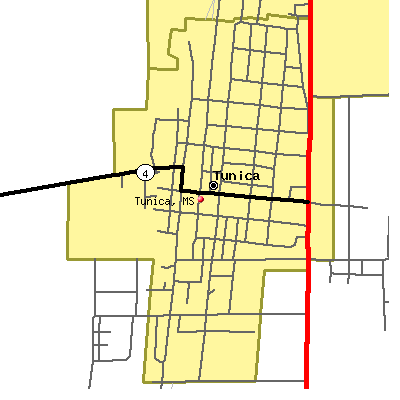 Tunica map