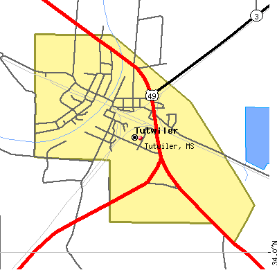 Tutwiler map