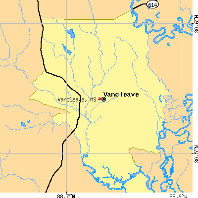 Vancleave map
