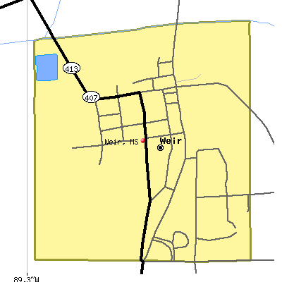 Weir map