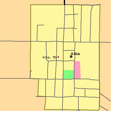 Alba map