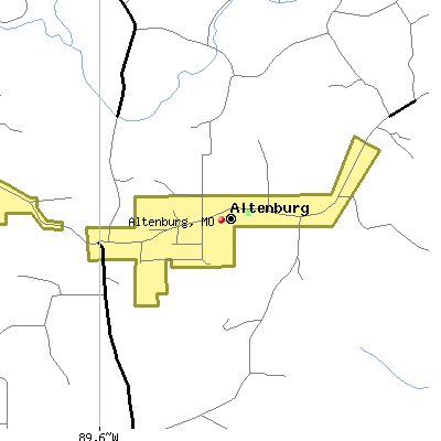 Altenburg map