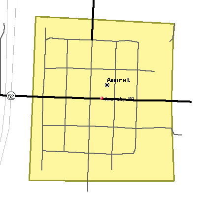 Amoret map