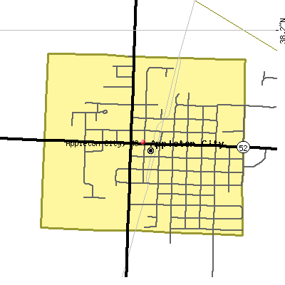 Appleton City map