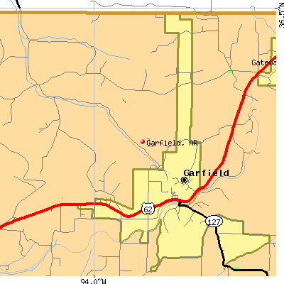 Garfield map
