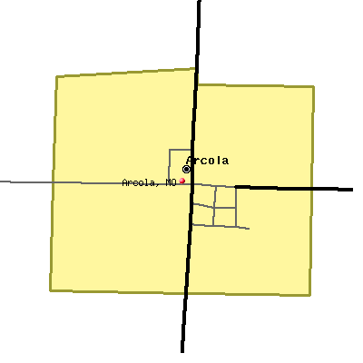 Arcola map