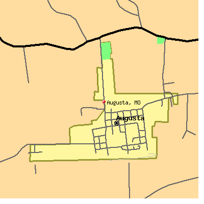 Augusta map