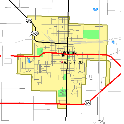 Aurora map