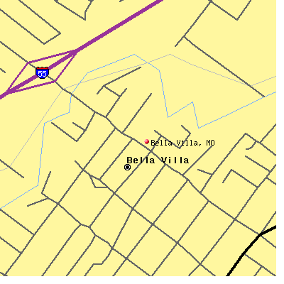 Bella Villa map