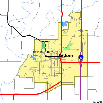 Bethany map