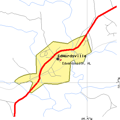 Edwardsville map