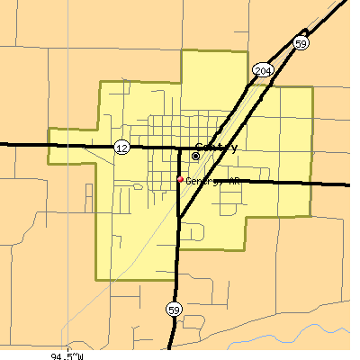 Gentry map