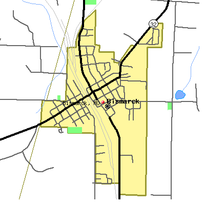 Bismarck map