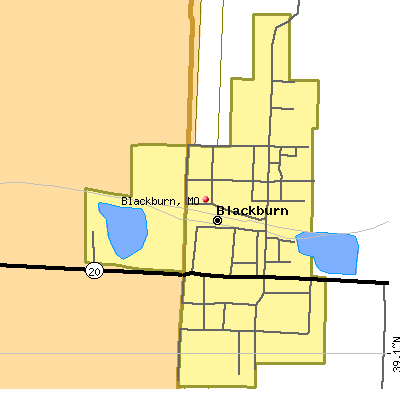 Blackburn map