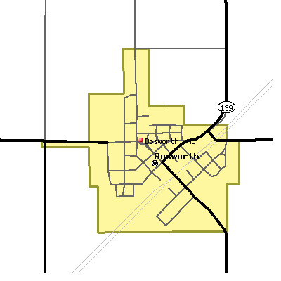 Bosworth map