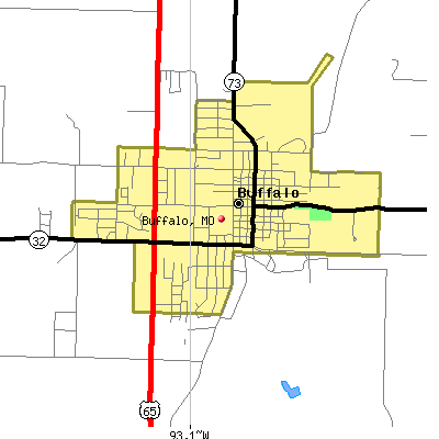 Buffalo map