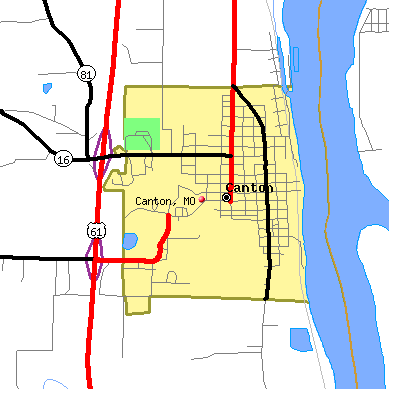 Canton map