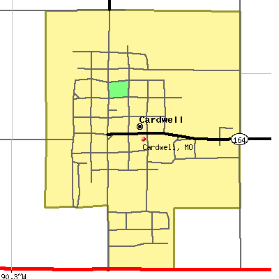 Cardwell map
