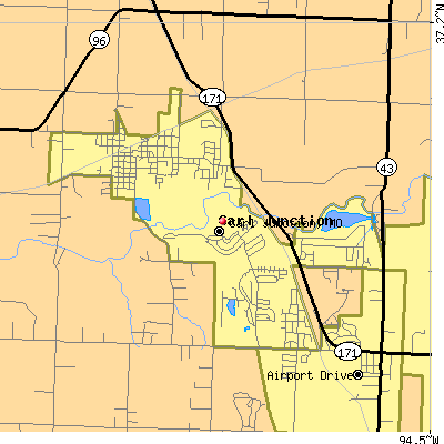 Carl Junction map