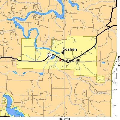 Goshen map