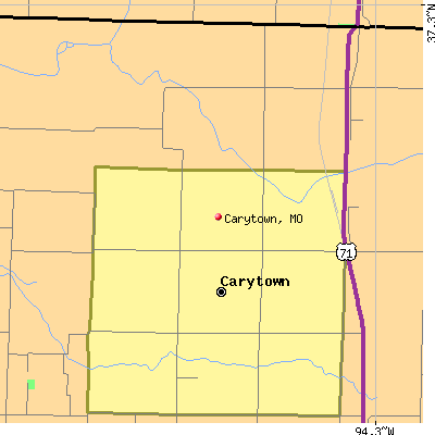 Carytown map
