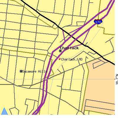 Charlack map