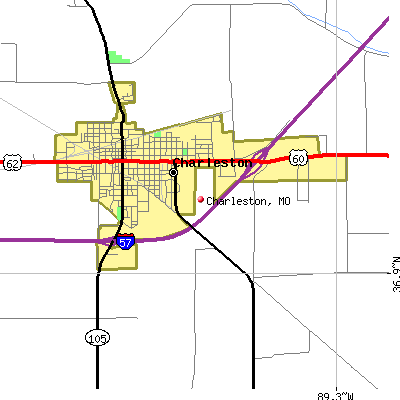 Charleston map