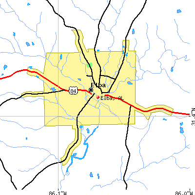 Elba map