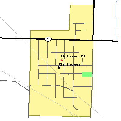 Chilhowee map