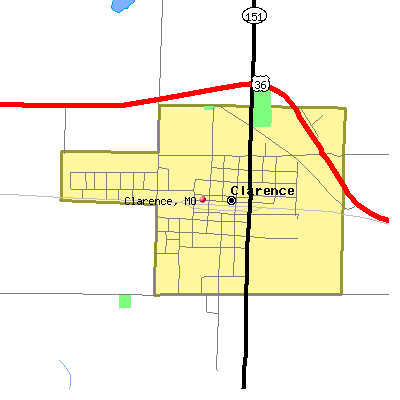Clarence map