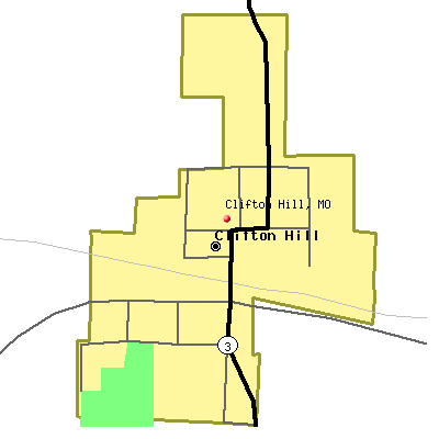 Clifton Hill map