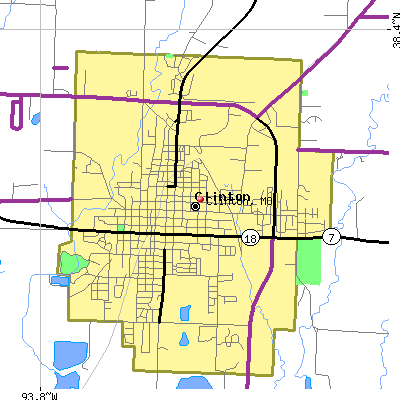 Clinton map