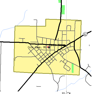 Cole Camp map