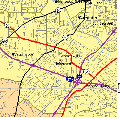 Concord map