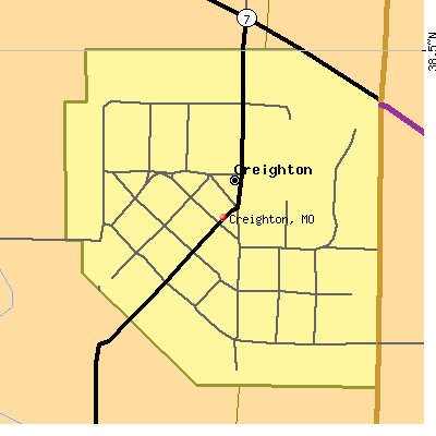 Creighton map