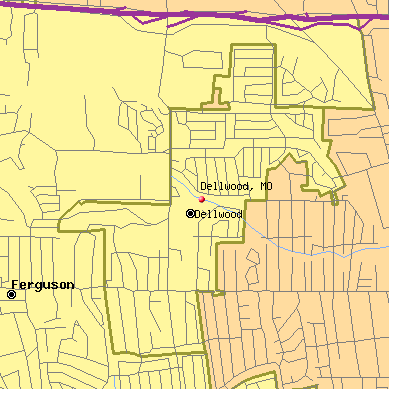 Dellwood map