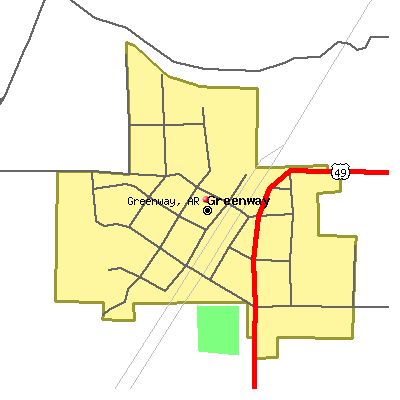 Greenway map