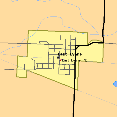 East Lynne map