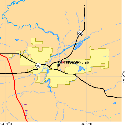 Greenwood map