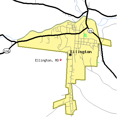Ellington map