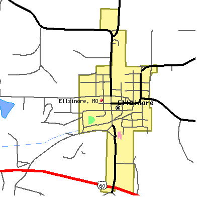Ellsinore map