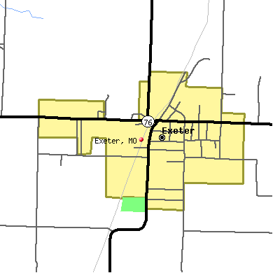 Exeter map